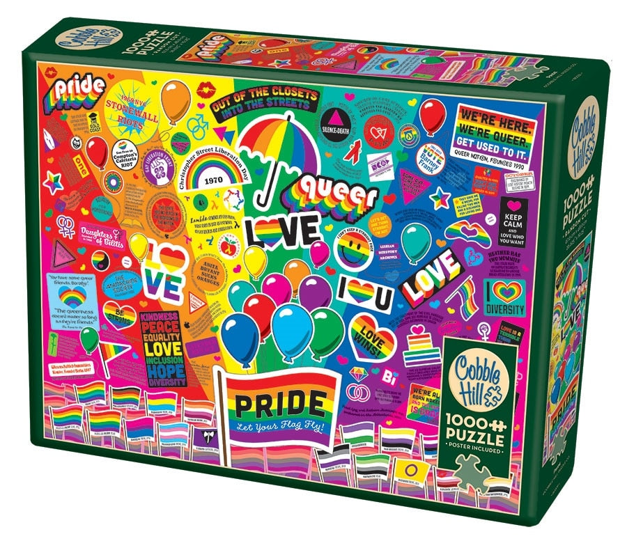 Pride 1000 piece puzzle Cobble Hill image 0